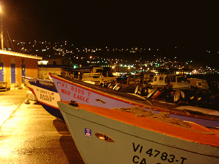 Fishing Boats @ Night @ Frenchtowns
