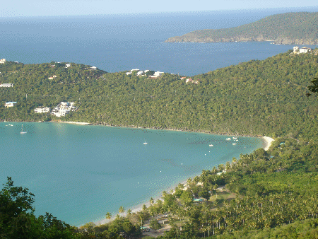 Megan's Bay in St. Thomas